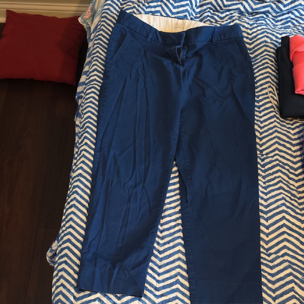 J. Crew Men's Chinos in Deep Blue